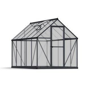 Canopia Tuinkas Mythos 6x10 - Polycarbonaat - Grijs - 185x306x208cm
