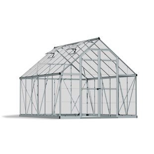Canopia Tuinkas Octave 8x12 - Polycarbonaat - Zilver - 244x367x229cm