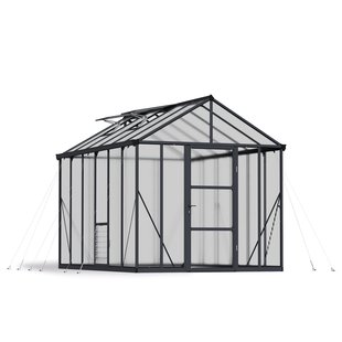 Canopia Tuinkas Glory Premium - Polycarbonaat 10mm - Grijs - 253x364x269cm
