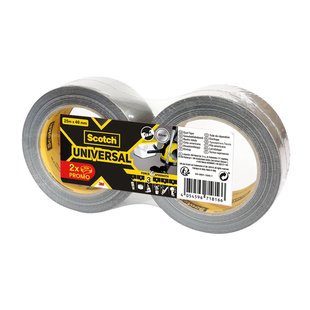 Scotch Duct Tape - Zilver - 25m X 48mm