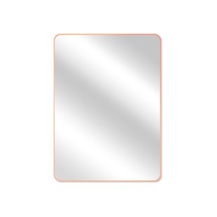 Klassieke Badkamerspiegel Lounge - Rechthoekig - Roségoud - 70x50 Cm
