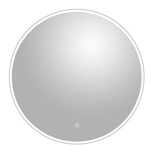 Klassieke Badkamerspiegel Renzo - Rond - Ø90 Cm