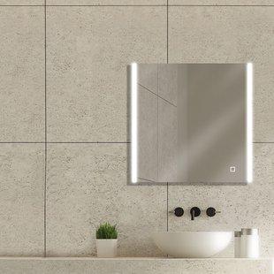 Badkamerspiegel Met Verlichting Grant - Vierkant - 60x60 Cm