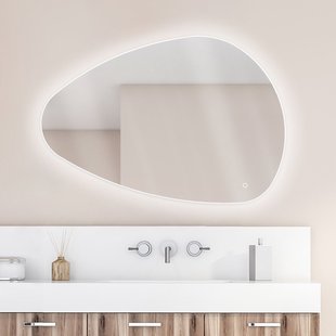 Klassieke Badkamerspiegel Stone - Rechthoekig - 120x80 Cm