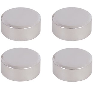 Spiegelklemmen Chroom 4 Stuks