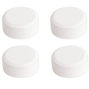 Spiegelklemmen Wit 4 Stuks