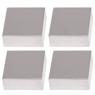 Spiegelklemmen Chroom 4 Stuks