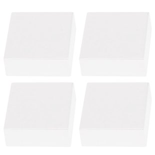 Spiegelklemmen 4 Stuks Wit