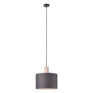 Home Sweet Home Hanglamp Linnen Zwart E27 ⌀30cm