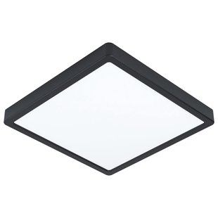 Eglo Plafondlamp Fueva 5 Zwart Vierkant 20w