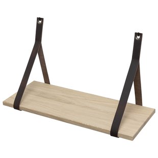 Duraline Wandplank Eikenfineer Bruin Leder 60x23cm