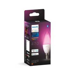 Philips Hue Kaarslamp Wit En Gekleurd Licht E14 5,3w