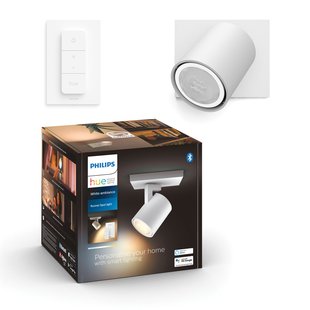 Philips Hue Opbouwspot Runner Wit Gu10 5w Met Dimmer Switch