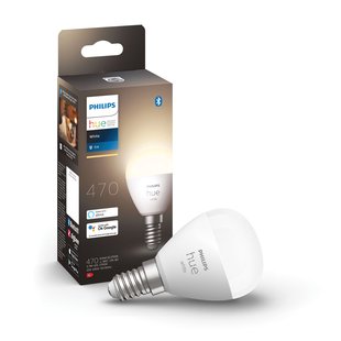 Philips Hue Kogellamp Warmwit Licht E14
