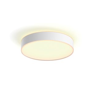 Philips Hue Plafondlamp Enrave Wit ⌀38cm 19,2w Met Hue Dimmer Switch