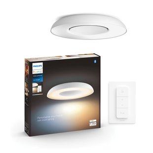 Philips Hue Plafondlamp Still Wit ⌀39cm 22,5w Met Dimmer Switch