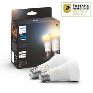 Philips Hue Ledlamp E27 6w 2 Stuks