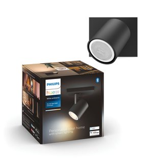 Philips Hue Opbouwspot Runner Zwart 5w