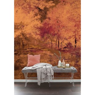 Fotobehang Autumna - Meerkleurig - 2,80m X 200cm