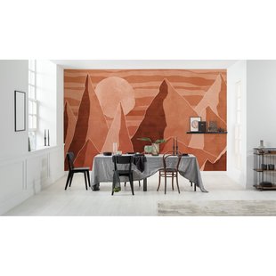 Fotobehang Desert Mile - Meerkleurig - 2,80m X 400cm