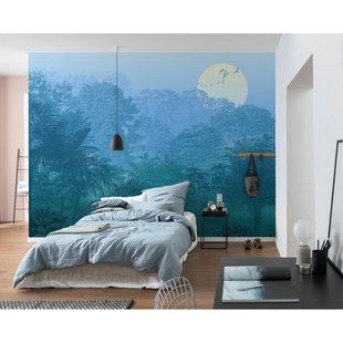 Fotobehang Deep In The Jungle - Meerkleurig - 2,80m X 400cm
