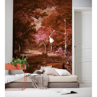 Fotobehang Autumna Rosso - Meerkleurig - 2,80m X 200cm