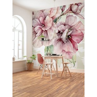 Fotobehang La Flor - Meerkleurig - 2,80m X 300cm