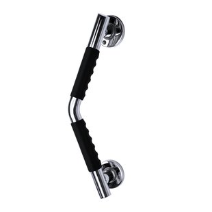 Ridder Handgreep Ken M 48cm Glanzend Chroom Zwart Met Antislip Grip