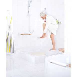 Ridder Bad Opstapje Lex S - Antislip - Chroom