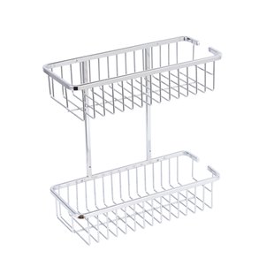 Aquavive Doucherek Tweelaags Rechthoek Chroom