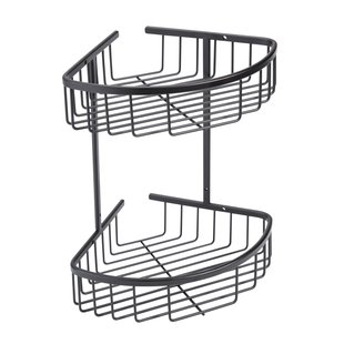 Aquavive Doucherek Driehoek Tweelaags Zwart