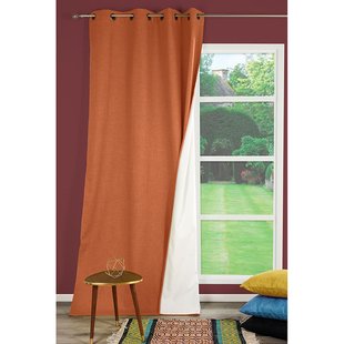 Bella Verduisterend En Isolerend Kant En Klaar Gordijn Roest 140 X 260 Cm