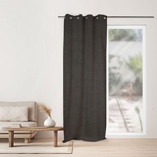Helsinki Verduisterend Kant En Klaar Gordijn Donkergrijs 140 X 260 Cm