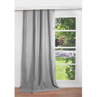 Helsinki Verduisterend Kant En Klaar Gordijn Lichtgrijs 140 X 260 Cm