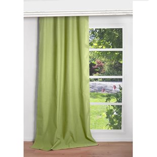 Helsinki Verduisterend Kant En Klaar Gordijn Groen 140 X 260 Cm