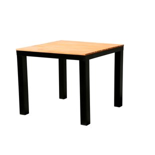 Central Park Tuintafel Limoux Aluminium Teakhout 89x89cm