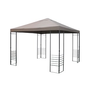 Central Park Partytent Abiko Stalen Dak Grijs 3x3m