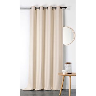 Boréal Verduisterend En Isolerend Kant En Klaar Gordijnbeige 140 X 260 Cm