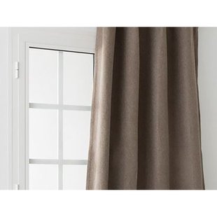 Boréal Verduisterend En Isolerend Kant En Klaar Gordijntaupe 140 X 260 Cm