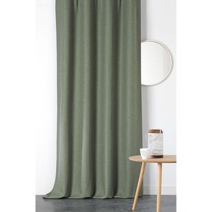 Boréal Verduisterend En Isolerend Kant En Klaar Gordijn Groen 140 X 260 Cm