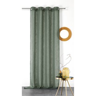 Julie Kant En Klaar Inbetween Gordijn Grijs/groen 140 X 240 Cm