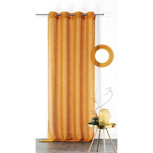 Julie Kant En Klaar Inbetween Gordijn Oker 140 X 240 Cm