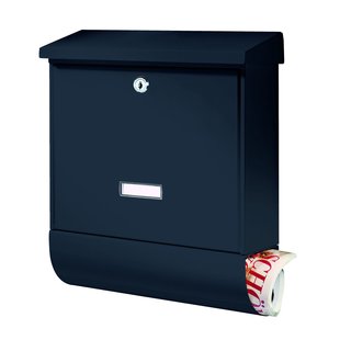 Burg-wächter Wandbrievenbus Nordland 20867 - Staal - Antraciet - 38x42,5x11,5cm