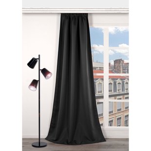 Verduisterend Kant En Klaar Gordijn Zwart 140 X 250 Cm