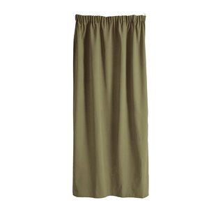 Chicaco Lichtdoorlatend Kant En Klaar Gordijn Khaki 140 X 260 Cm