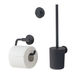 Tiger Toilet Accessoire Set Urban - Abs - 3-in-1 - Zwart Mat