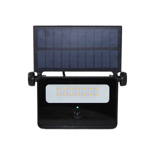 Solar Projector - Zwart - 8w - Met Sensor