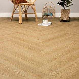 Cando Pvc Visgraat Vloer - Feel - Scandinavisch Eiken - 4-zijdige V-groef - 6mm - 1,815m²