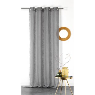 Julie Kant En Klaar Inbetween Gordijn Donkergrijs 140 X 240 Cm