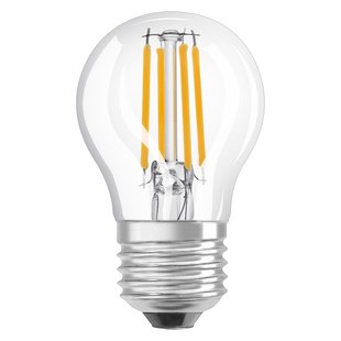 Osram Ledfilamentlamp Peertje Retrofit - D4,5cm - Warm Wit - E27 - 5,5w